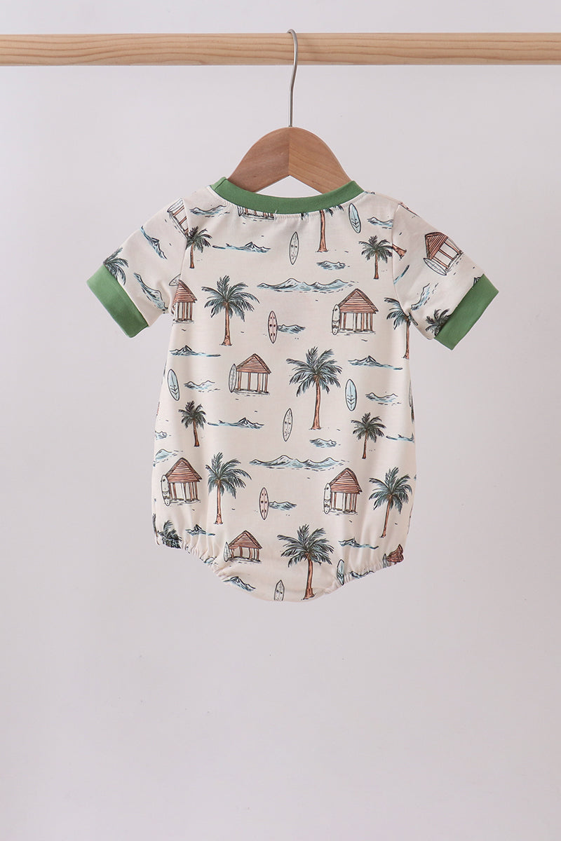 Boys Beach Print Bubble
