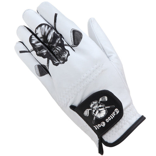 White Cabretta Leather Men's Golf Glove